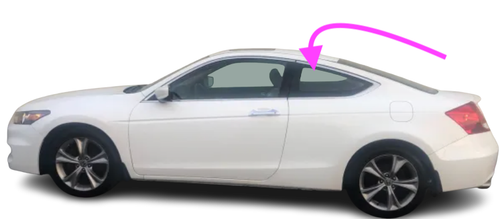 ACCORD Coupe 鴨デコイ Fits: 2008-2012 Honda Accord 2D Coupe Driver Rear Left Side
