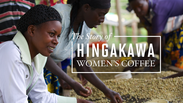 2.5 lbs Rwanda Hingakawa Women's Co-op Fair Trade Fresh Arabica Coffee Beans