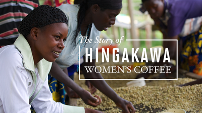 5 lbs.Rwanda Hingakawa Women's Co-op Fair Trade Green, Raw Arabica Coffee Beans