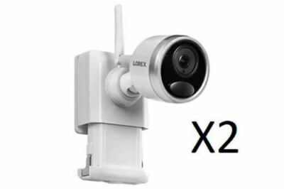 2X  Lorex LWB4850 1080p HD Wire-Free Security Camera - BATTERY INCLUDED