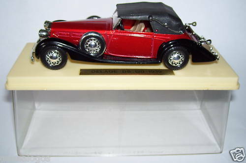 Véhicules miniatures Solido 1:43 Delage