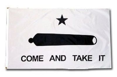 5X8 Texas Gonzales Gonzalez Cannon Come and Take it Flag HUGE Banner Super Poly