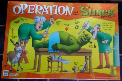 Milton Bradley Shrek Juegos