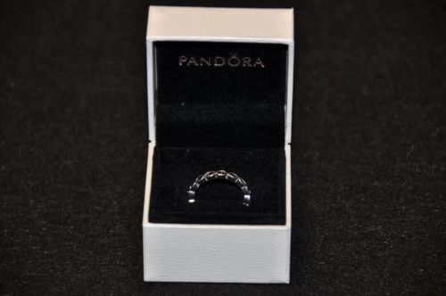 New NO BOX Pandora Darling Daisy Bouquet CZ Enamel Ring 190936EN12
