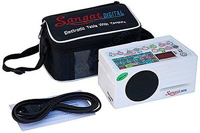 Best SANGAT ELECTRONIC TABLA- TANPURA COMBINE TAAL WITH BAG & (Best New Drum Machines)