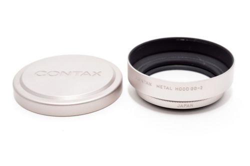 Original CONTAX T3 30.5 Adapter w/ TVS II Hood, Metal Cap