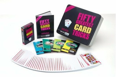 Marvins Magic MMT 122 Fifty Greatest Card Tricks Set in a Gift Set Tin for chil