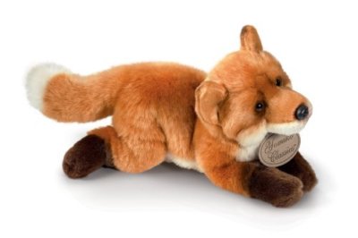 Russ Berrie Yomiko Fox Stuffed Animal 12'' Retired Laying NWT
