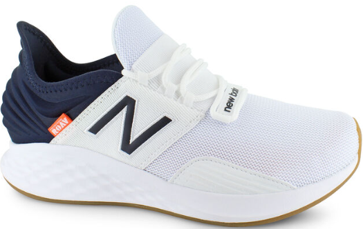 MEN'S NEW BALANCE FRESH FOAM ROAV RUNNING SHOES White/Navy