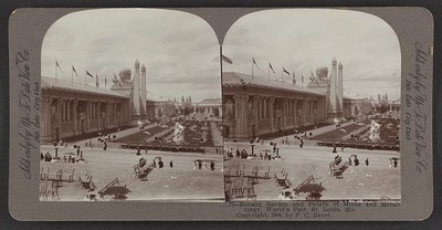 Sunken Garden and Palace of Mines and Metallurgy, World's Fair, St. Louis, Mo.
