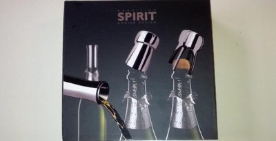 Nordition Spirit Danish Design Champagne Twister Pourer Stopper Marcus Vagnby