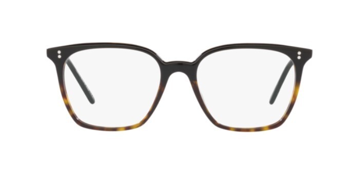 Pre-owned Oliver Peoples 0ov5488u Rasey 1722 Black/362 Gradient Square Unisex Eyeglasses In Clear