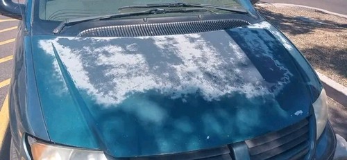 Sun Damaged Car Wax just wipe ON no buffing machine needed 
