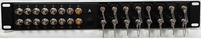 1.5U 14TX+2RX  3G-SDI Over 16X Discrete ST fiber, 20KM, Dual Neutrik PS