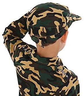 Dress-Up-America Army Costume For Kids- Soldier Costume For Boys and Girls