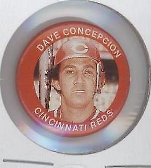 1984 Fun Foods Buttons - Dave Concepcion #23