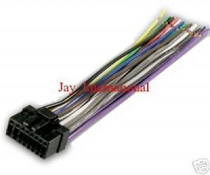 Pioneer Car Stereo Radio Wire Wiring Harness Plug DEH ... pioneer deh m8057 car stereo wiring harness 