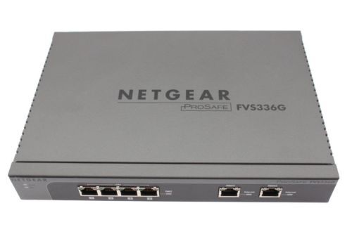 Netgear ProSafe FVS124G - Routeur VPN Gigabit Dual WAN Avec Alimentation, Occasion