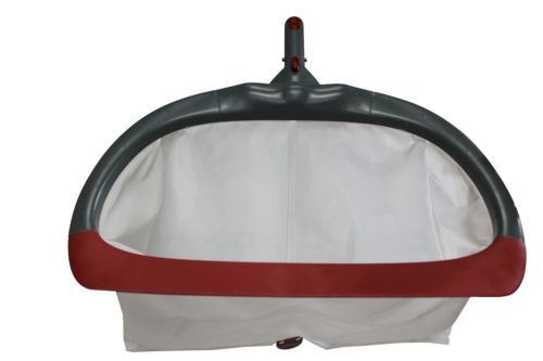 Aqua Select Heavy Duty Plastic Deep-Bag Leaf Rake Pool Skimmer With Ultra Fine Mesh Net | Remove Leaves And Debris For Inground Pool, Above Ground Pool, Fountain And Spas