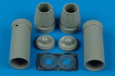 Aires 1/48 F/A-18A Hornet exhaust nozzle closed for Hobby Boss kit 4383