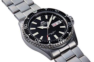 Pre-owned Orient Sports Rn-aa0001b Automatic Mechanical Diver Watch Stainless Steel