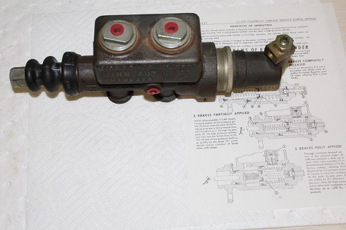 New MICO Power Brake Cylinder Model 1225 Clark Forklift