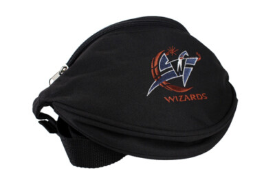 

Поясная сумка Washington Wizards НБА с пряжкой и регулируемой талией для путешествий, Blacks