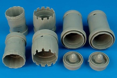 Aires 1/32 F-15K Slam Eagle exhaust nozzles for Tamiya kit 2101