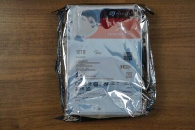Seagate IronWolf 12TB NAS 7200 RPM SATA CMR 3.5'' Internal HDD (ST12000VN0008)