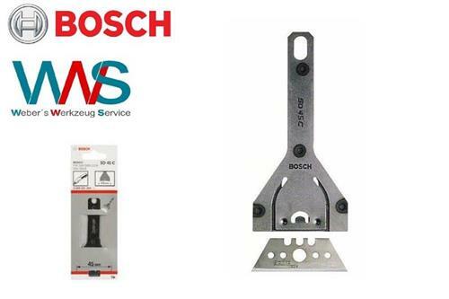 Bosch Schaber SD 45 C für Trapezklingen für Elektro Schaber PSE und GSE Neu!!!