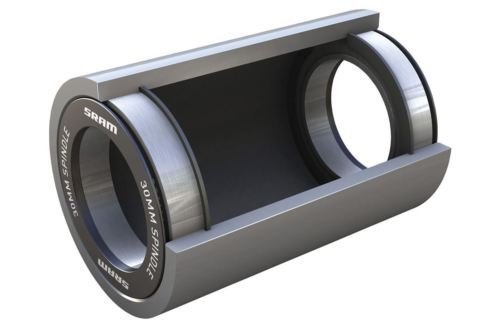 Boitier de pédalier BlackBearing B5 Pressfit30 46x68-73 mm axe 30 mm acier