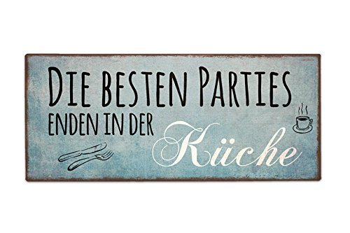 Küche Innenraum-Dekorationen im Vintage/Retro-Stil