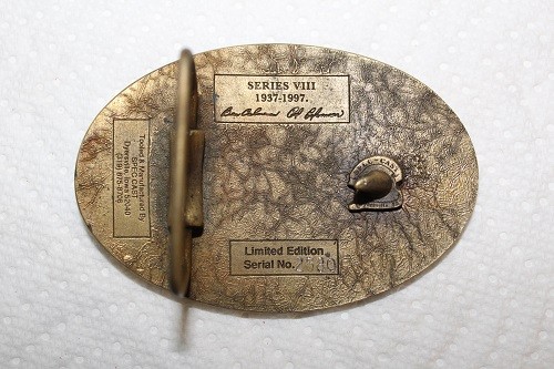 Tisco Series VIII 1937-1997 Limited Edition No 2580 Belt Buckle Spec Cast