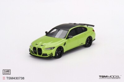 1/43 BMW AC SCHNITZER M3 COMPETITION (G80) SAO PAULO YELLOW TSM430738