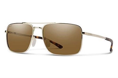 SMITH OPTICS SMITH OUTCOME SUNGLASSES GOLD/POLARIZED BROWN