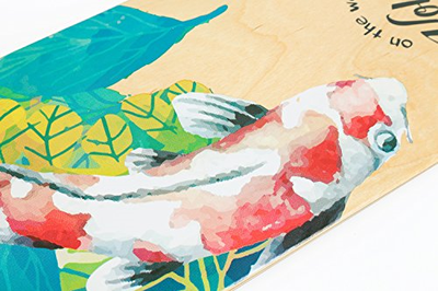 VOLADOR 42inch Freeride Longboard Complete Cruiser Drop Through Deck - Camber