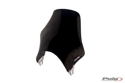 Puig 0869N1137 Windscreen NAKED compatible for Kawasaki Z 200 ( KZ 200 A ) black