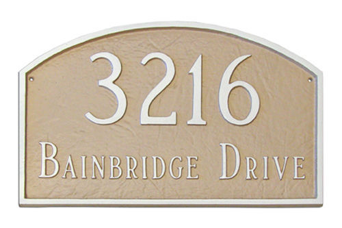 Aazon.co: Nite Bright Ashland Reflective Address Nubers Sign