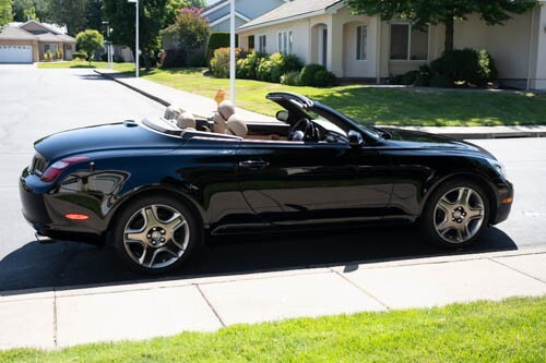 Owner Lexus SC430 2006 Always garaged kept - never driven in rain or snow.