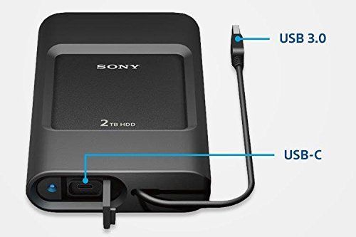 Sony USB-C 外置硬盘驱动器
