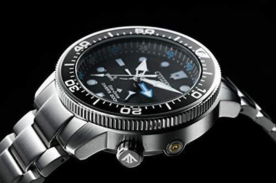 Pre-owned Citizen Watch Promaster Promaster Eco-drive Marine Series Aqua Land 2