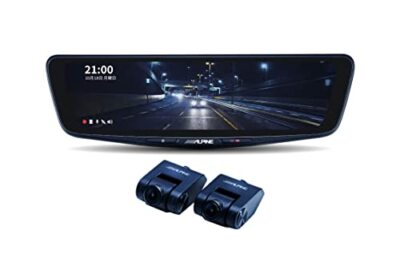 Alpine 10-Inch Digital Mirror With Drive Recorder Dvr-Dm1000A-Ic Wired