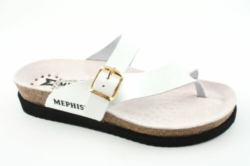 Sandales Plates Mephisto Ivana - Blanc Cristal, Strass - Taille 38 EU (8 US) - Neuves Avec Emballage