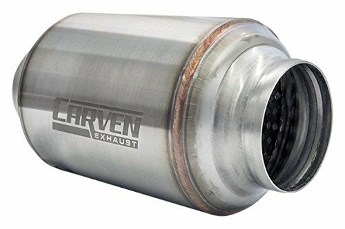 Carven Exhaust R-Series 3" Inlet Center 5" Outside Diameter Performance Muffler