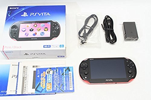 PS Playstation vita Wi-Fi model PINK BLACK PCH-2000 ZA15