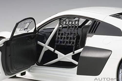 Audi R8 FIA GT GT3 Plain Color Version White 1/18 Model Car By Autoart 81602 - Picture 4 of 10