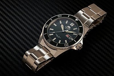 Pre-owned Orient Kano/big Mako Men's Automatic Manual Winding Mechanical Sports Steel S... In Green