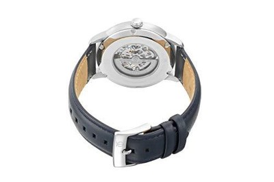 Pre-owned Titan Mechanical Analog Champagne Dial Men's Watch 90110sl02/nn90110sl02