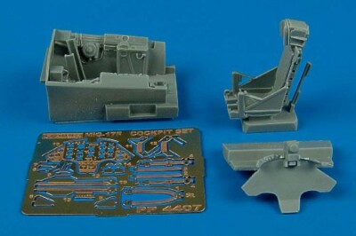 Aires 1/48 MiG-17F cockpit set for Hobby Boss kit 4407