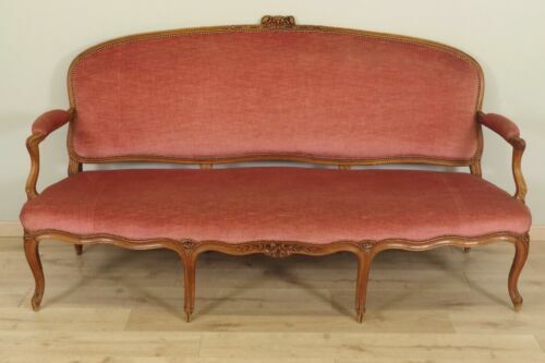 Canapés du XIXe siècle, style Louis XV et néoclassique